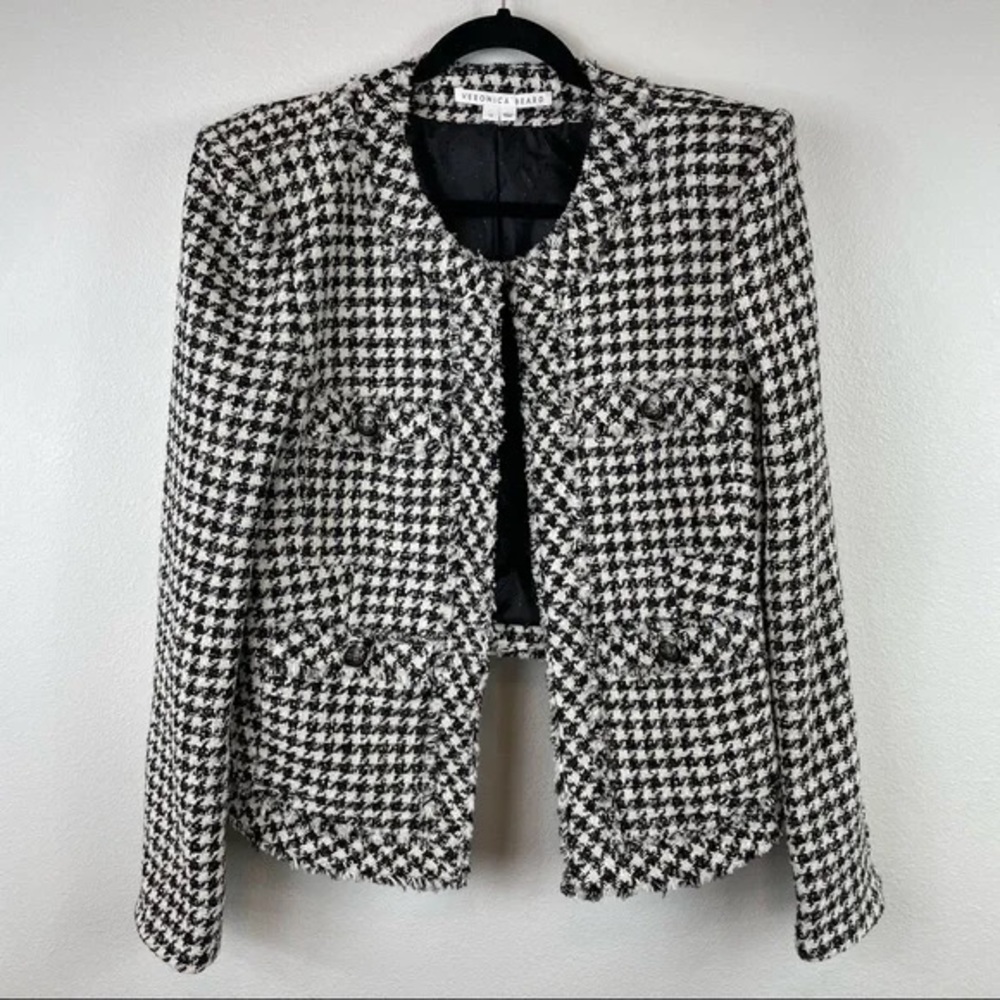 Veronica Beard Shanti Houndstooth Blazer - Picture 7 of 15